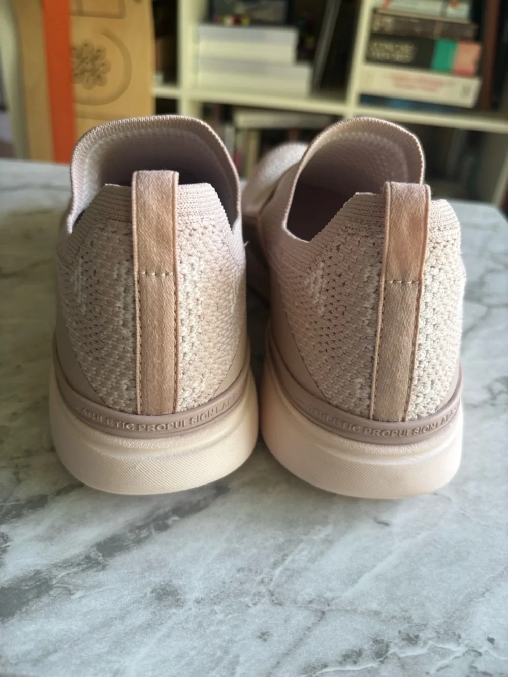 Like New APLWomen's Tech Loom Bliss Slip-On Sneakers in Blush Pink Size 8